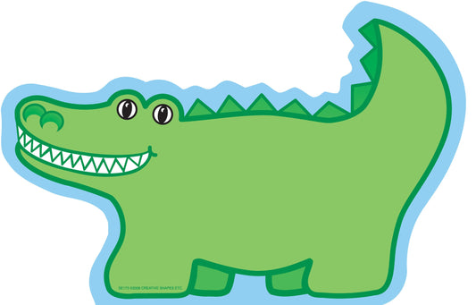SHAPES ETC. Large Notepad Alligator-0