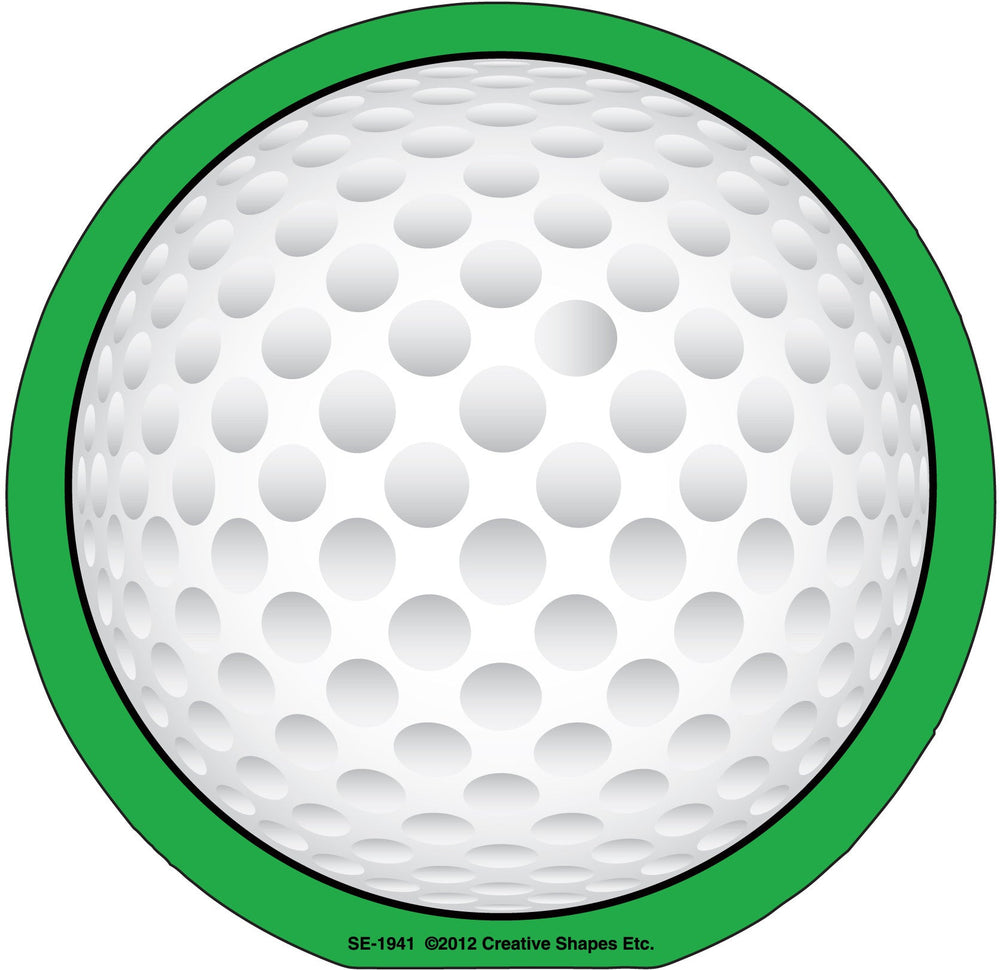 SHAPES ETC. Large Notepad - Golf Ball-0