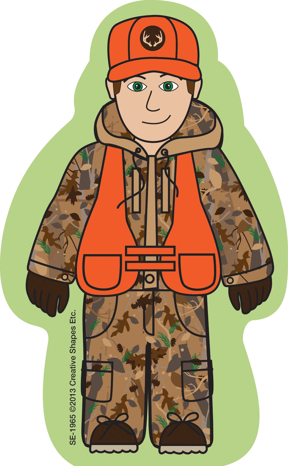 SHAPES ETC. Large Notepad - Camo Boy-0