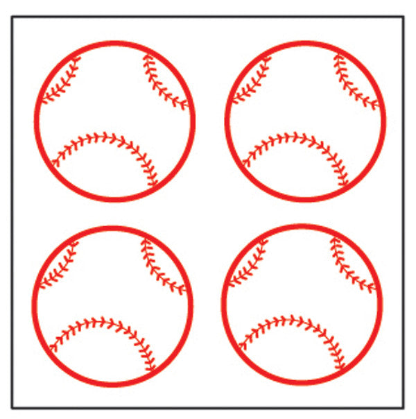 SHAPES ETC. Incentive Stickers - Baseball-0