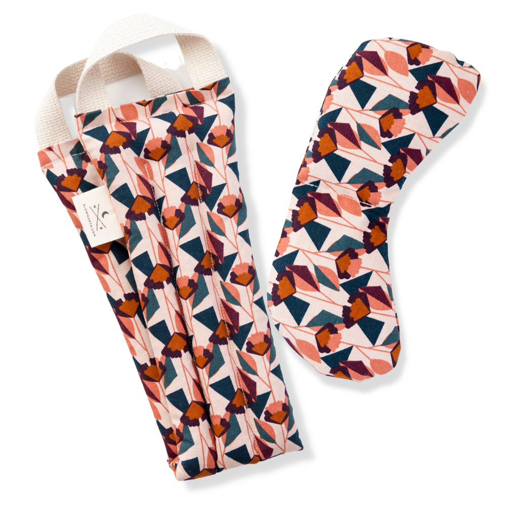 Øjenmaske + Halsbind Pakke - Blush Florence