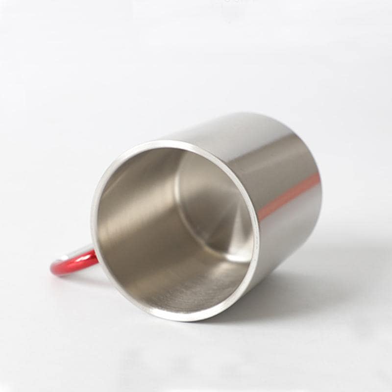 Dobbeltvægget karabinhagekrus i rustfrit stål, 283 ml