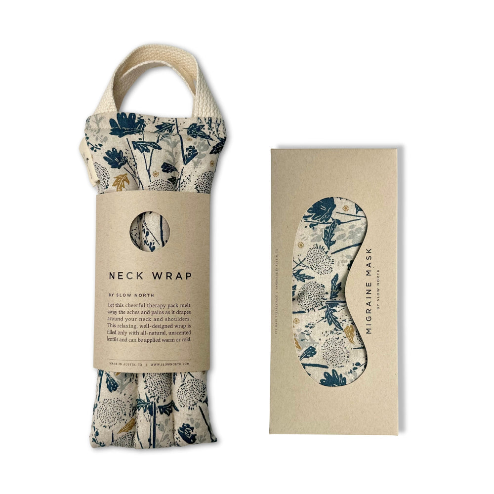 Øjenmaske + Halsbind Pakke - Wander Field