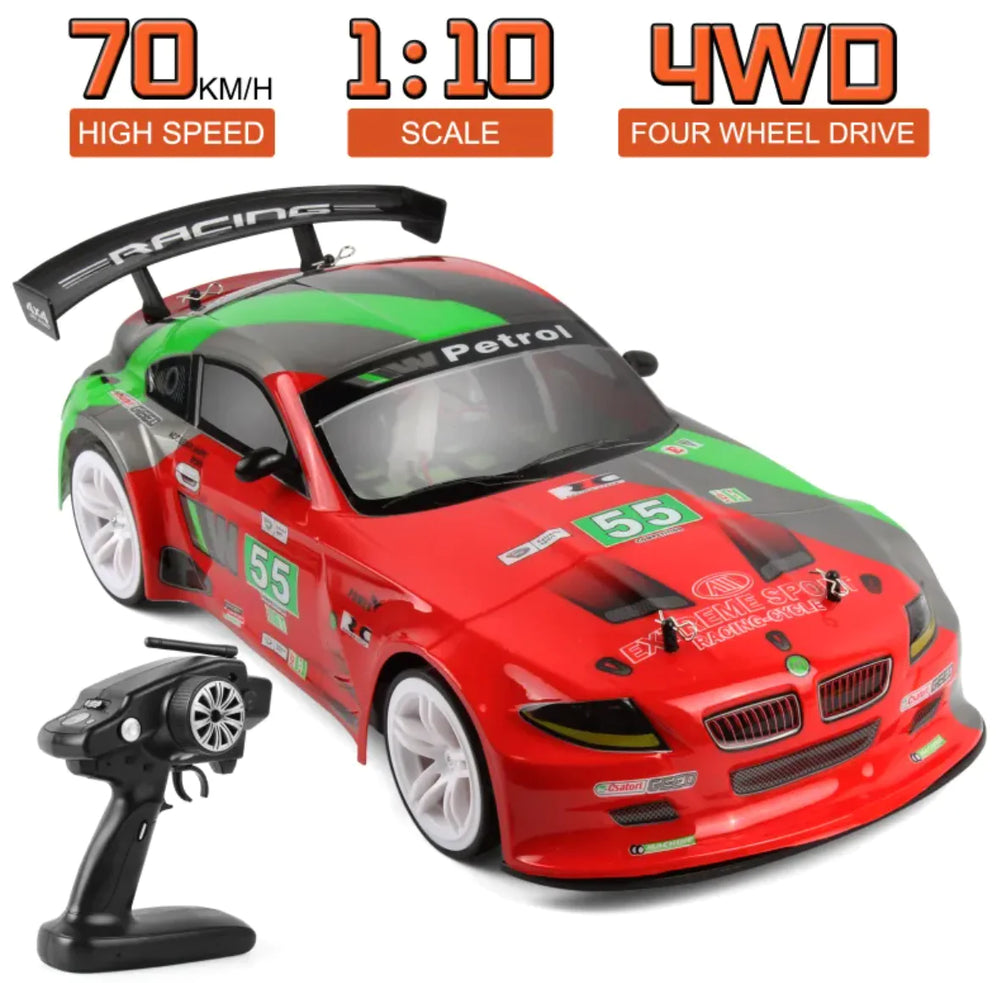 High-Speed Remote Control AWD Racing Car