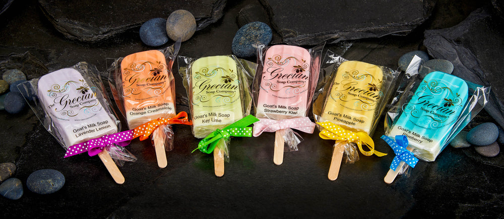 Ispind-sæbe - Jordbær og Kiwi