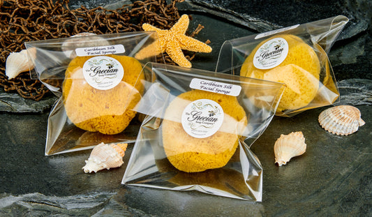 Nat. Caribbean Silk Facial Sponge 2-3"