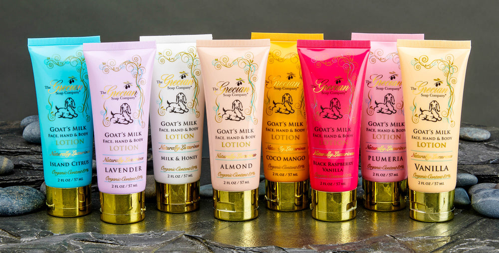 Gedemælkslotion på tube - Island Citrus