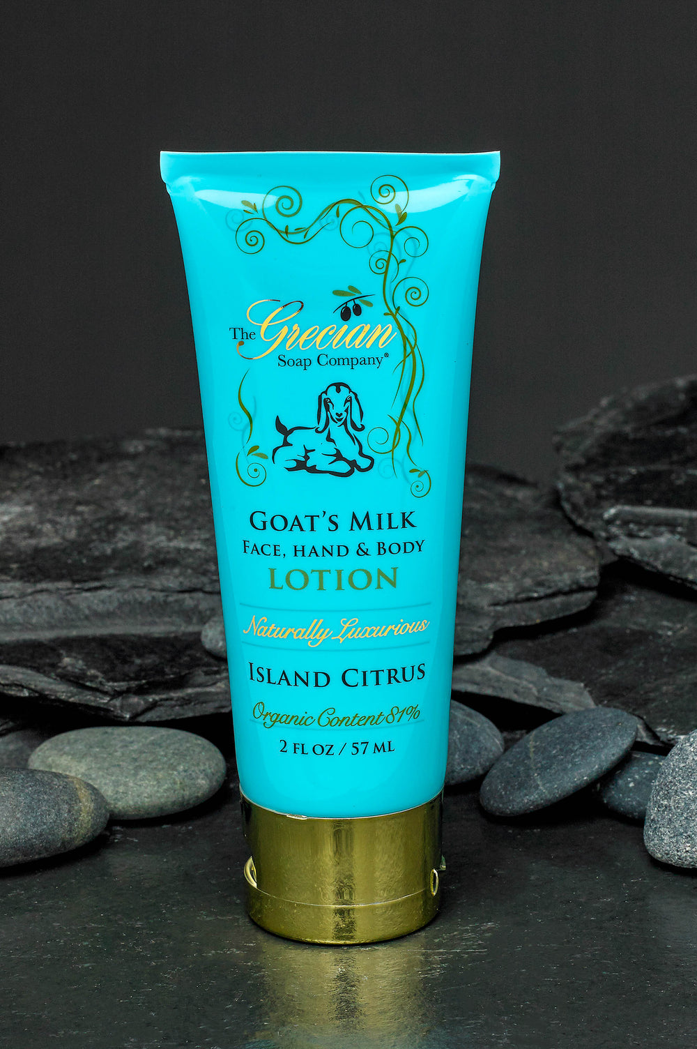 Gedemælkslotion på tube - Island Citrus