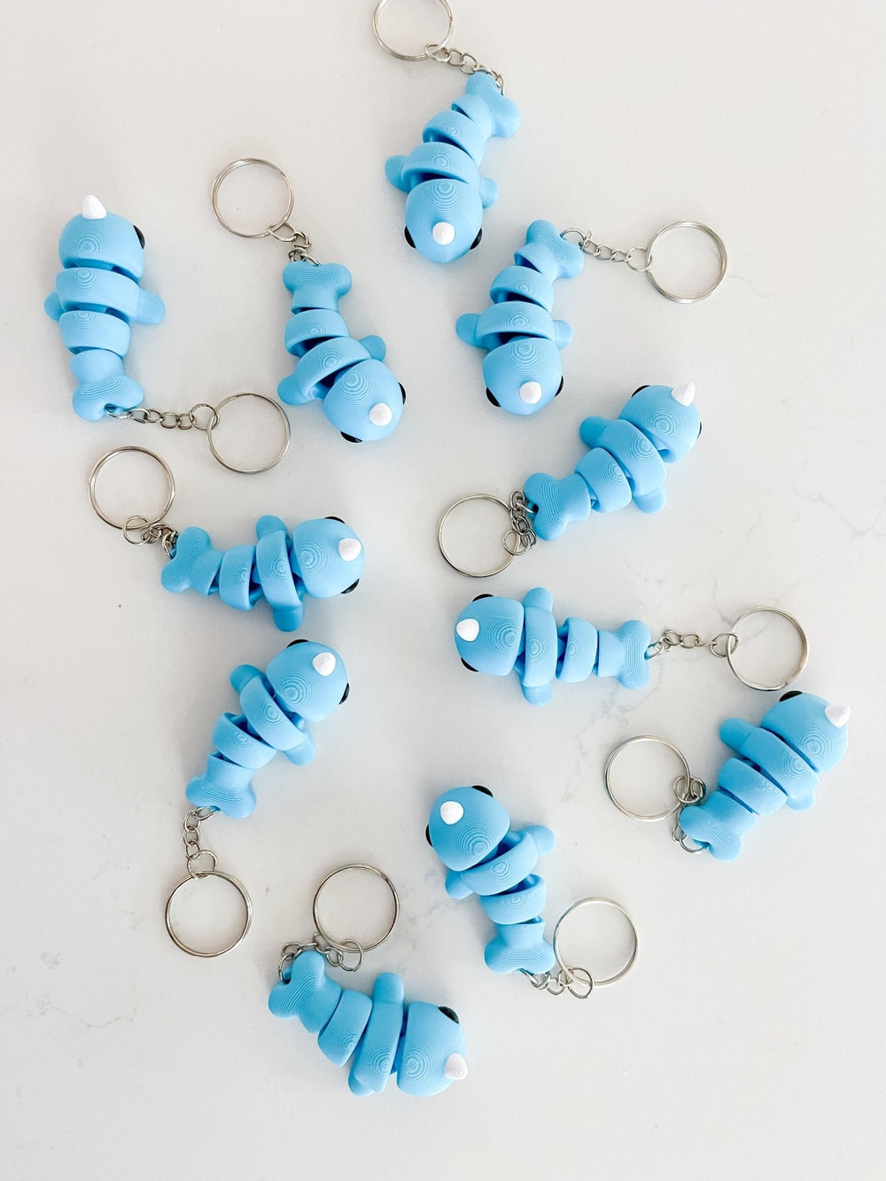 Baby Narwhal Keychain