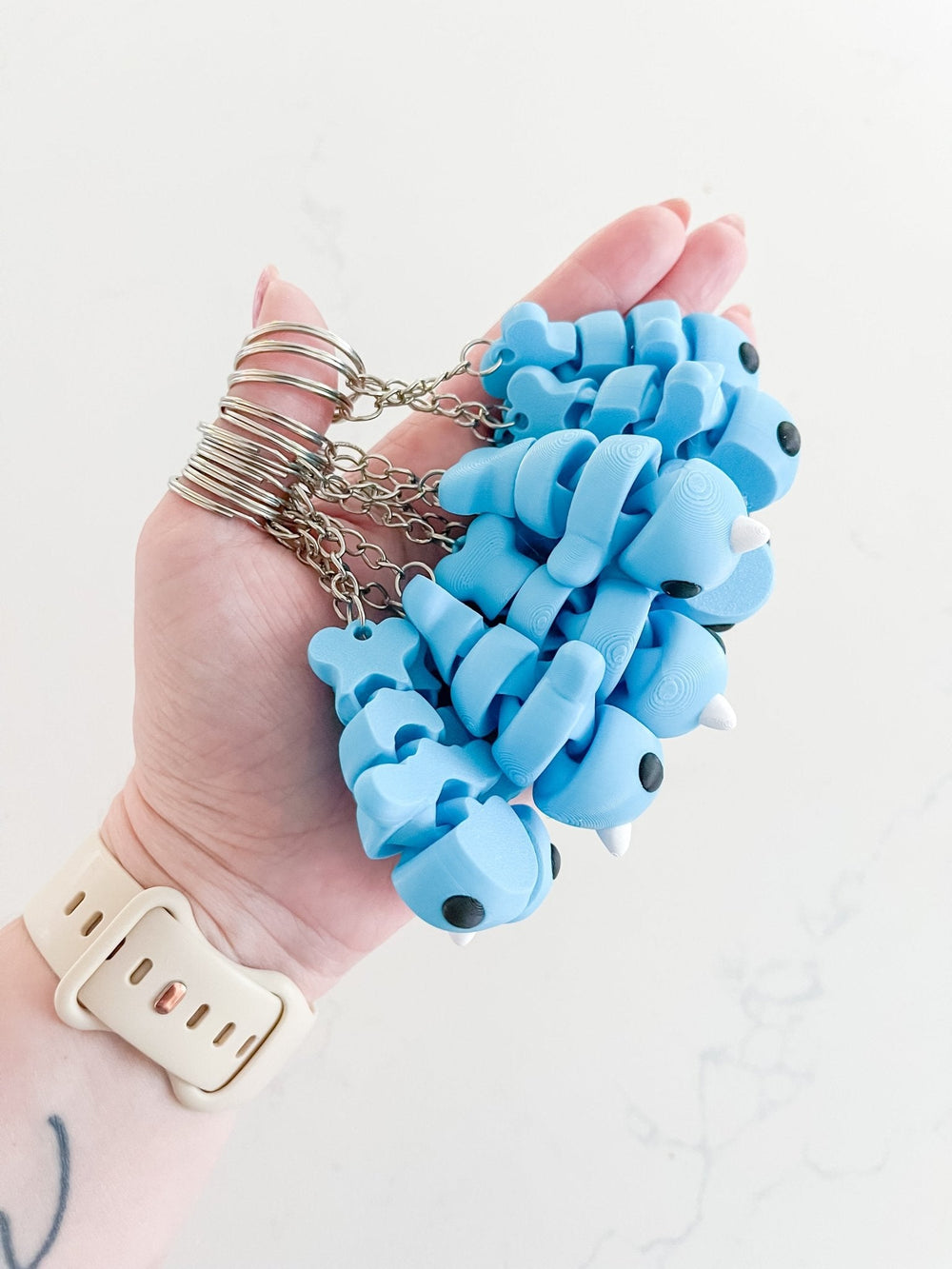 Baby Narwhal Keychain