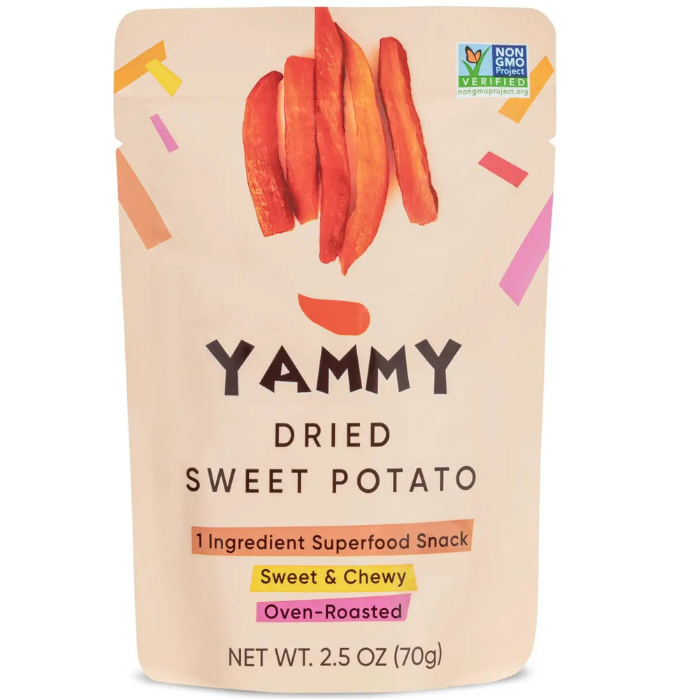 Yammy Dried Sweet Potato Sticks (Snack Size)