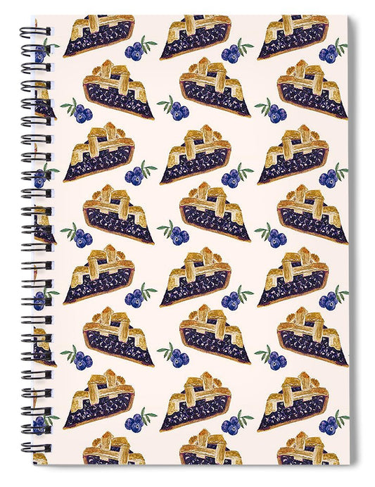 Blueberry Cobbler - Spiral Notebook