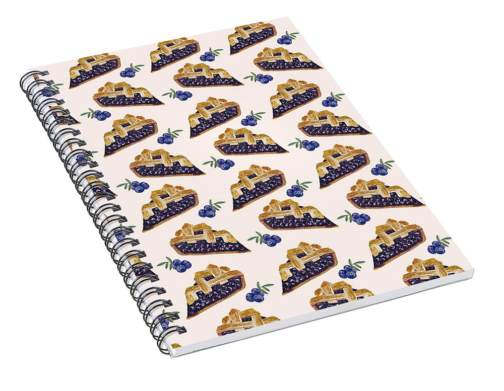 Blueberry Cobbler - Spiral Notebook