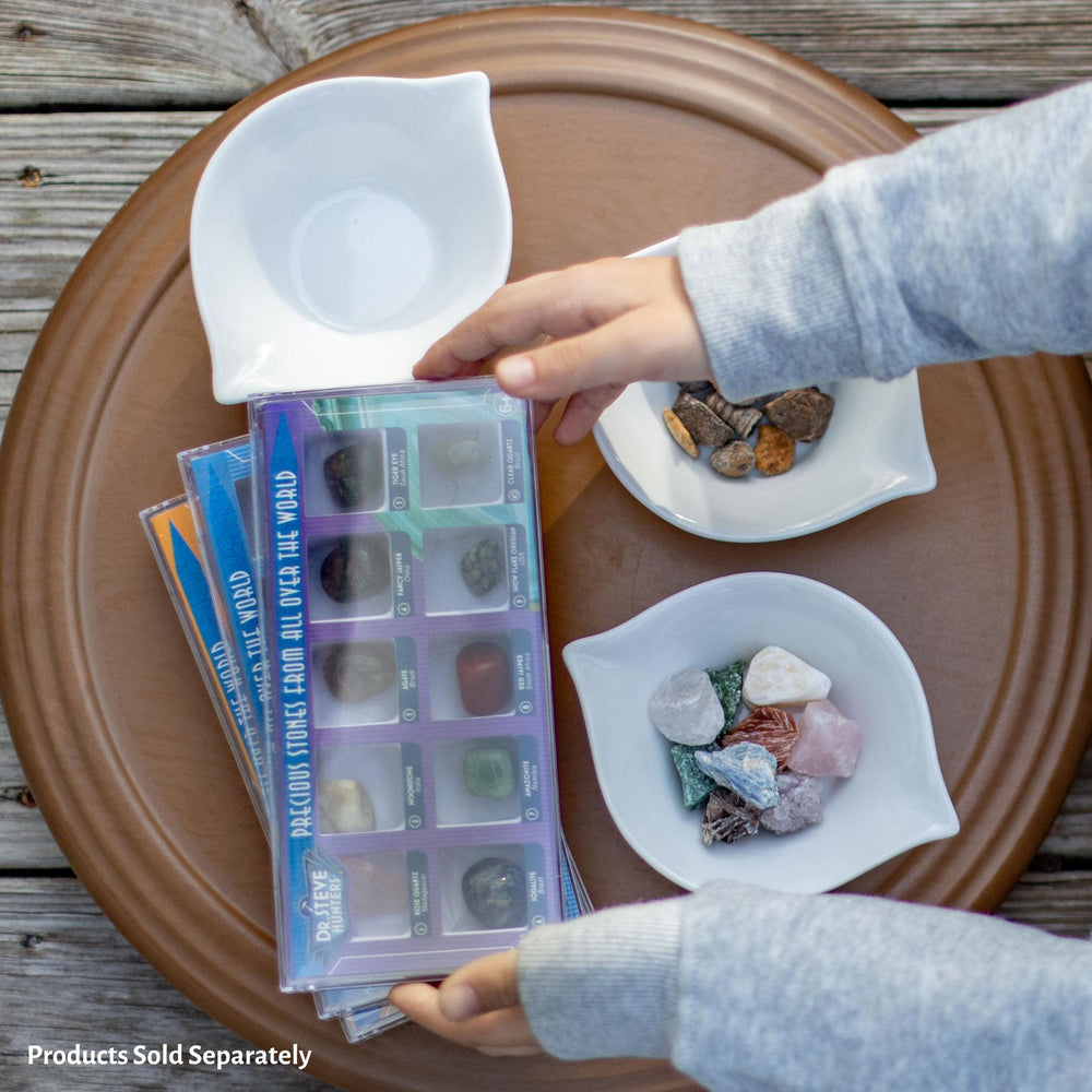 Dr. Steve Hunters Precious Stones from All Over the World  - 10 Real Stones Science & Education Toy Set