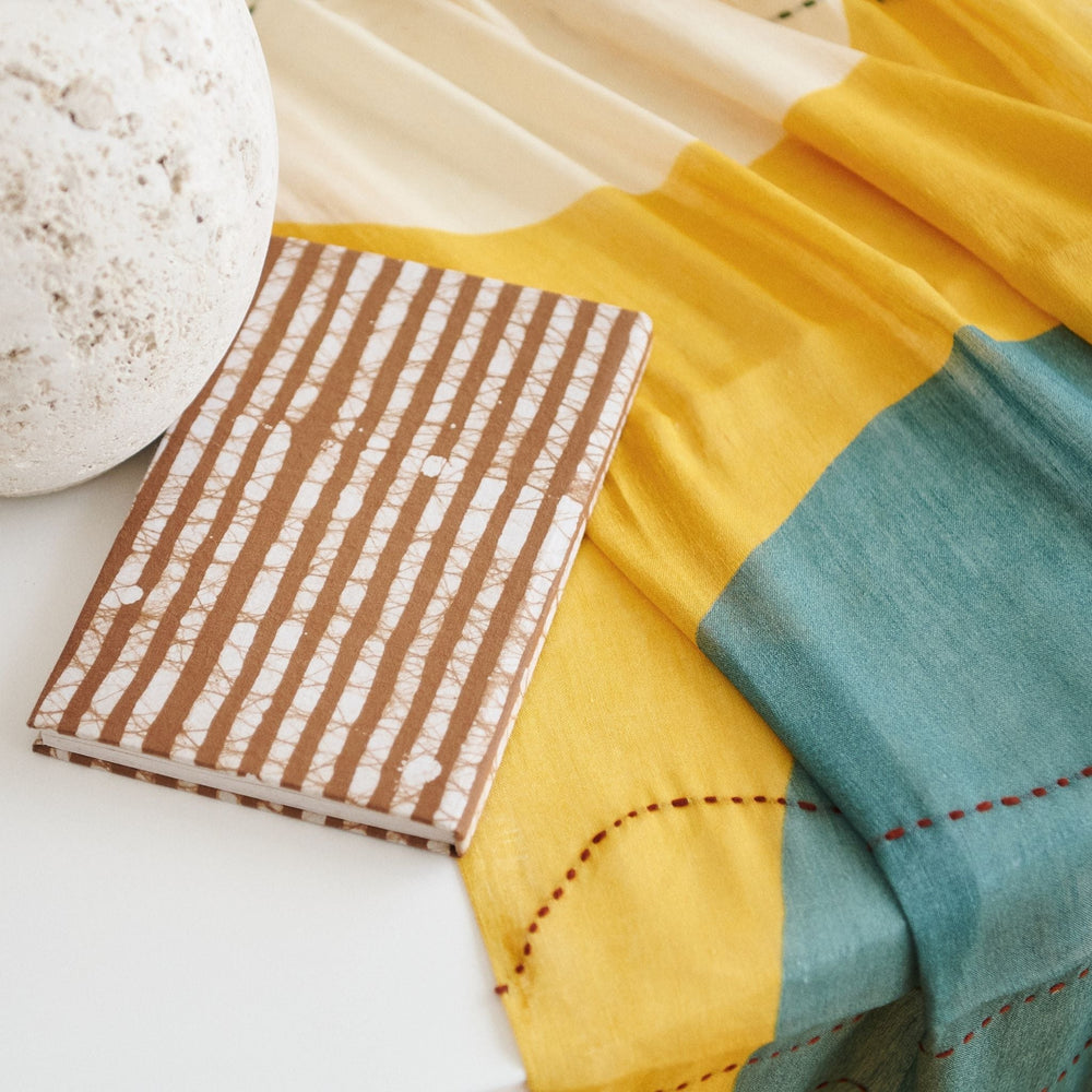 Egebrun Zero Waste Håndlavet Artisanal Journal