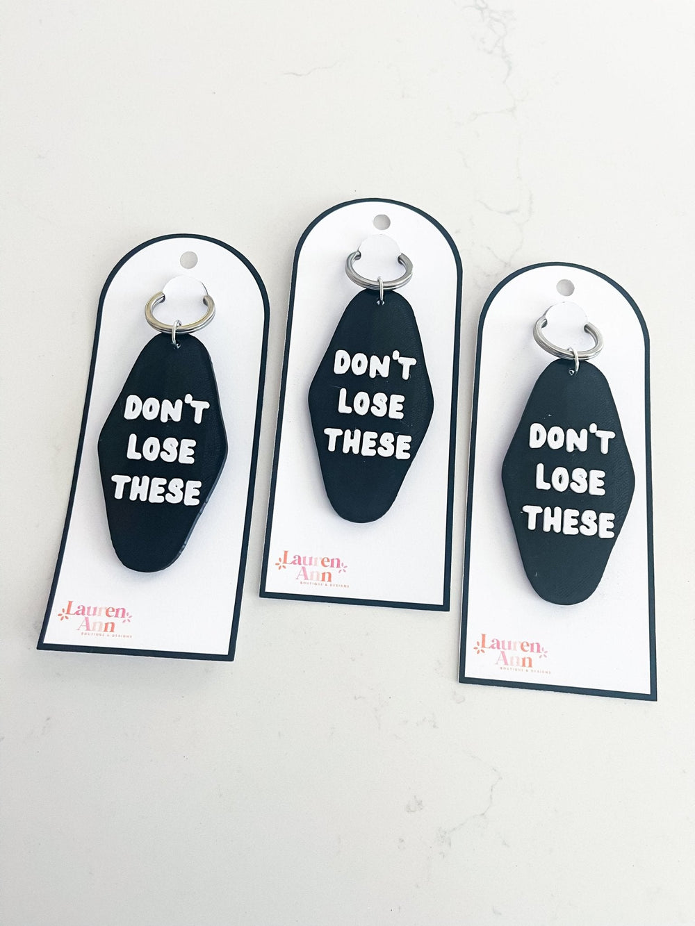 Don't Lose These Keychain
