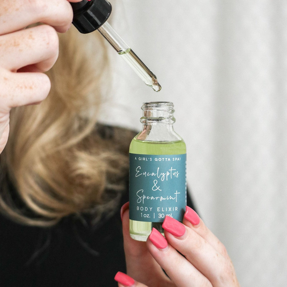 Eukalyptus & Grøn Mynte Kropseliksir