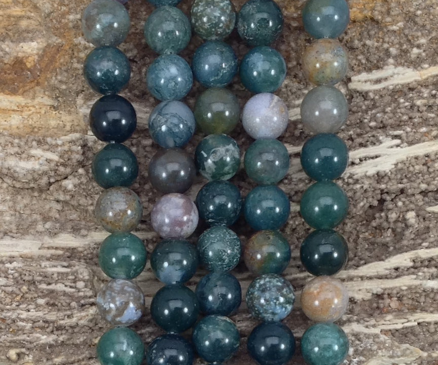 Fancy Jasper aka Indian Agate Round-5