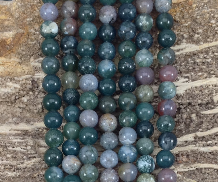 Fancy Jasper aka Indian Agate Round-4