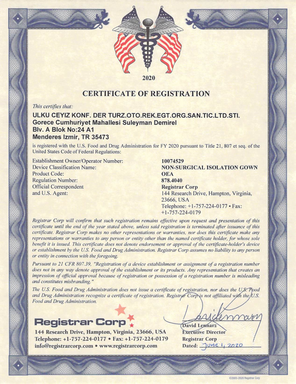 SMS-isoleringskittel (niveau 4) 65 stk./æske