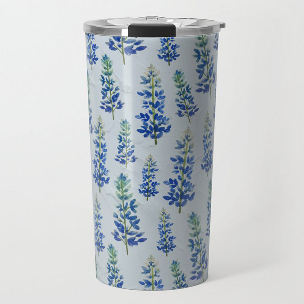 Blue Bonnet Travel Mug