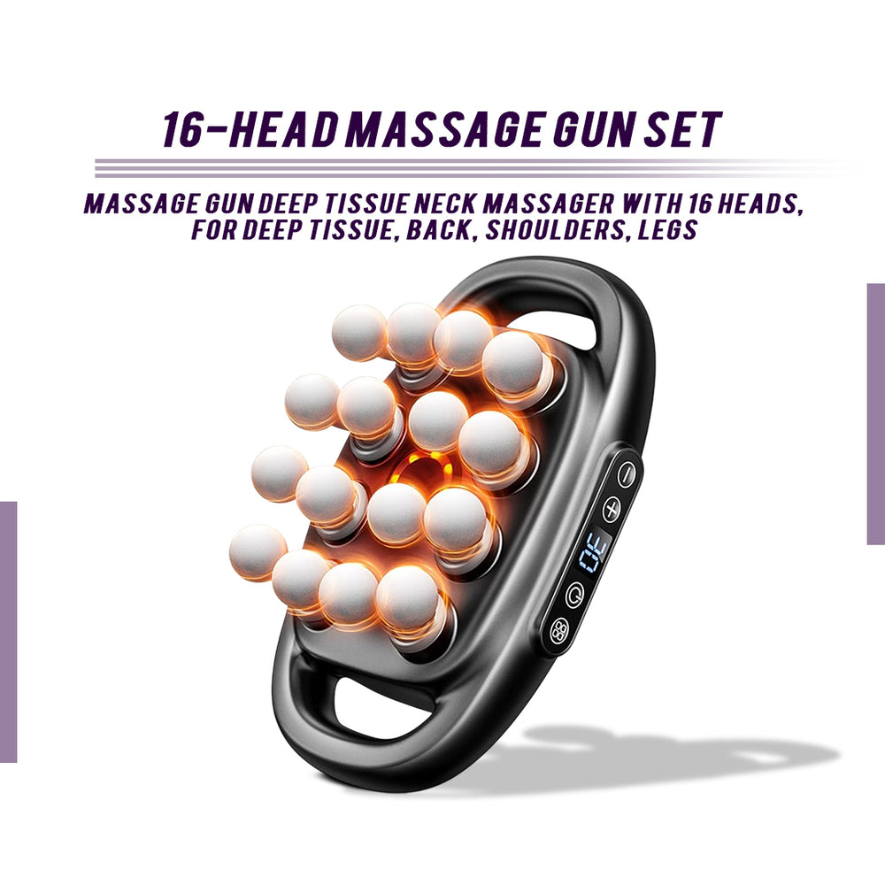 Multi-Head Massage Gun