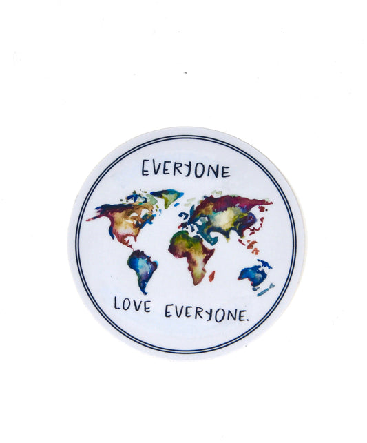 Everyone Love Everyone Sticker/Decal