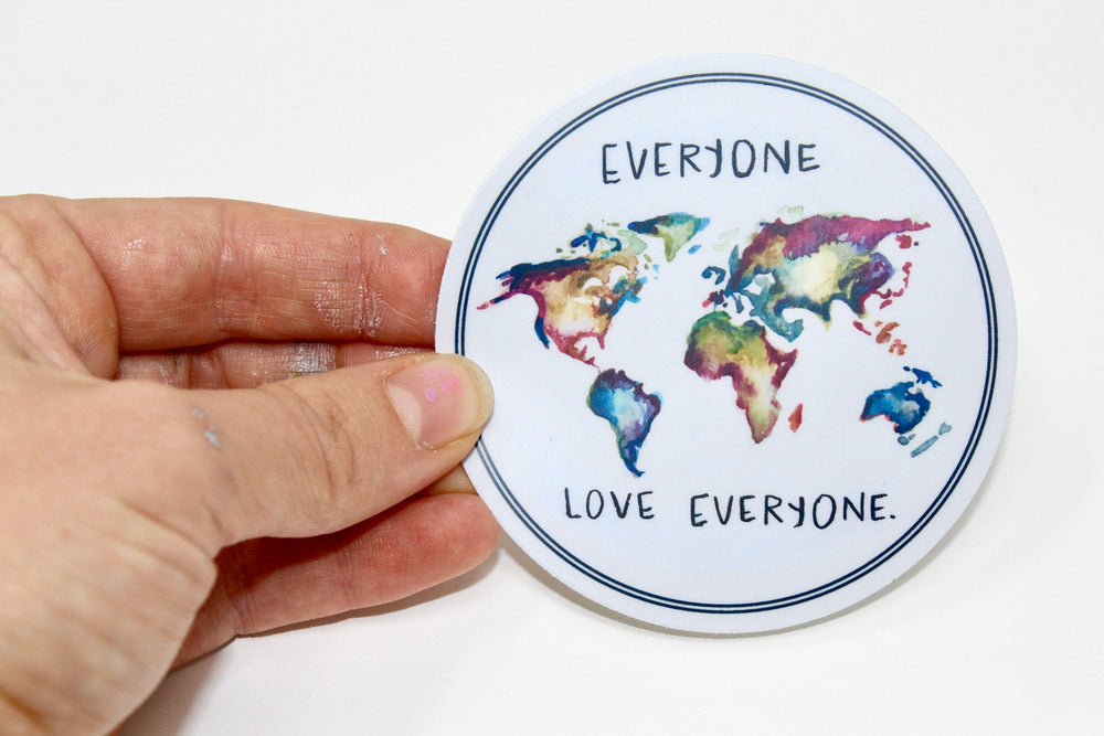 Alle elsker alle klistermærker/dekaler