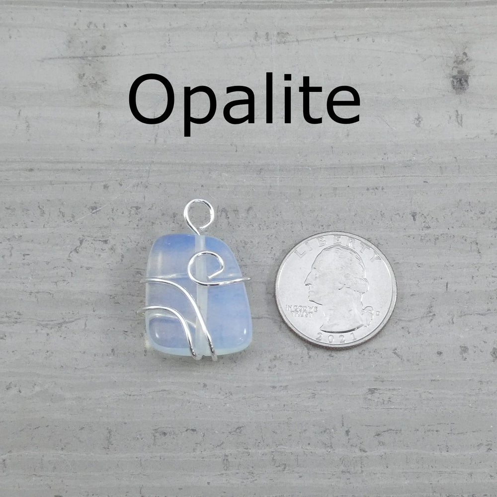 Trapezoid Wire Wrapped Pendant-5