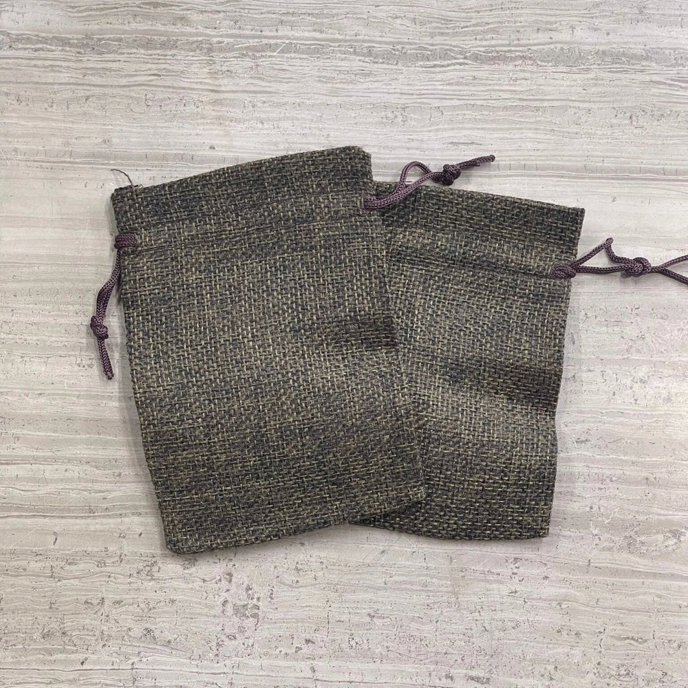 Burlap Gift Bags, Approx. 9x12cm (12pcs), 14 Color Options-4