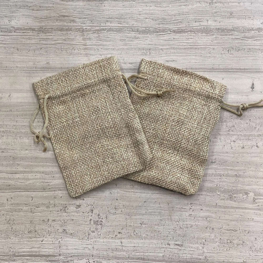 Burlap Gift Bags, Approx. 9x12cm (12pcs), 14 Color Options-8