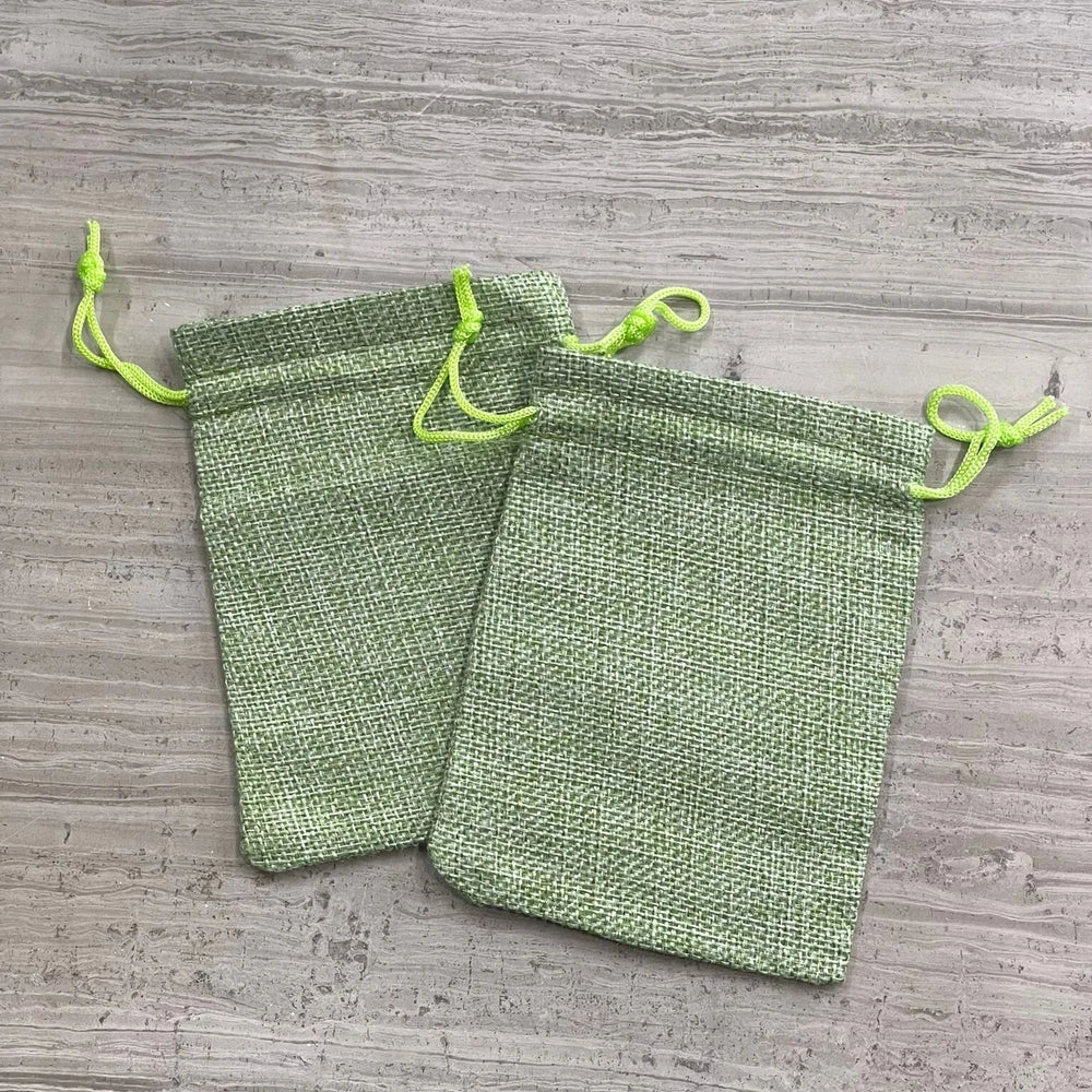 Burlap Gift Bags, Approx. 9x12cm (12pcs), 14 Color Options-9