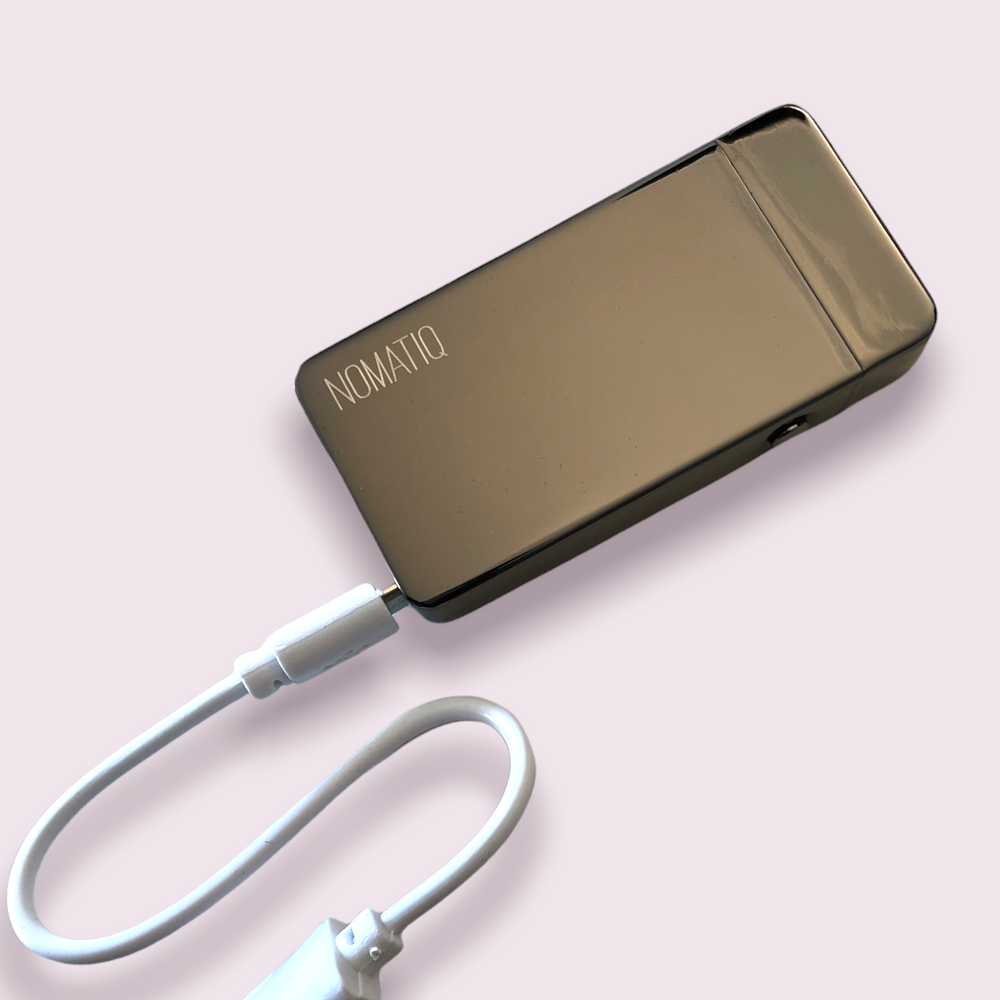 Black Dual Arc Lighter