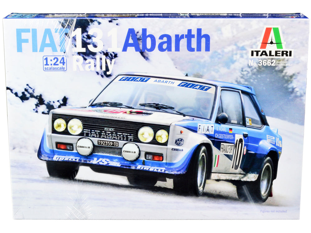 Skill 3 Model Kit Fiat 131 Abarth Rally #10 Winner 