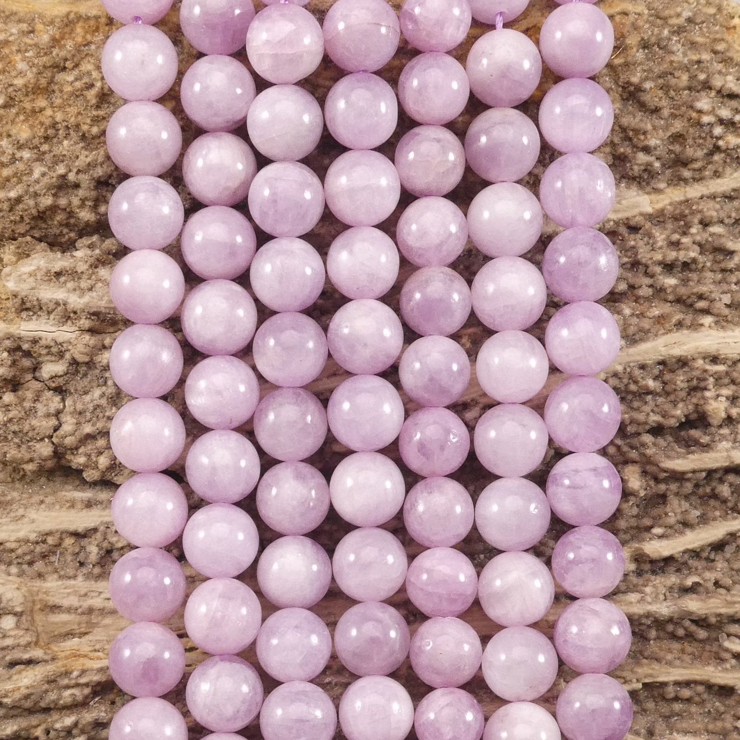 Kunzite AA Round 6mm 8mm-3
