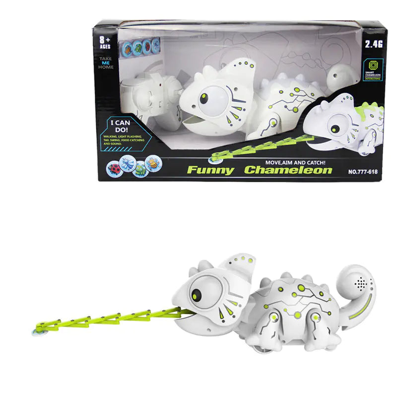 Remote Control Chameleon Robot Toy for Kids