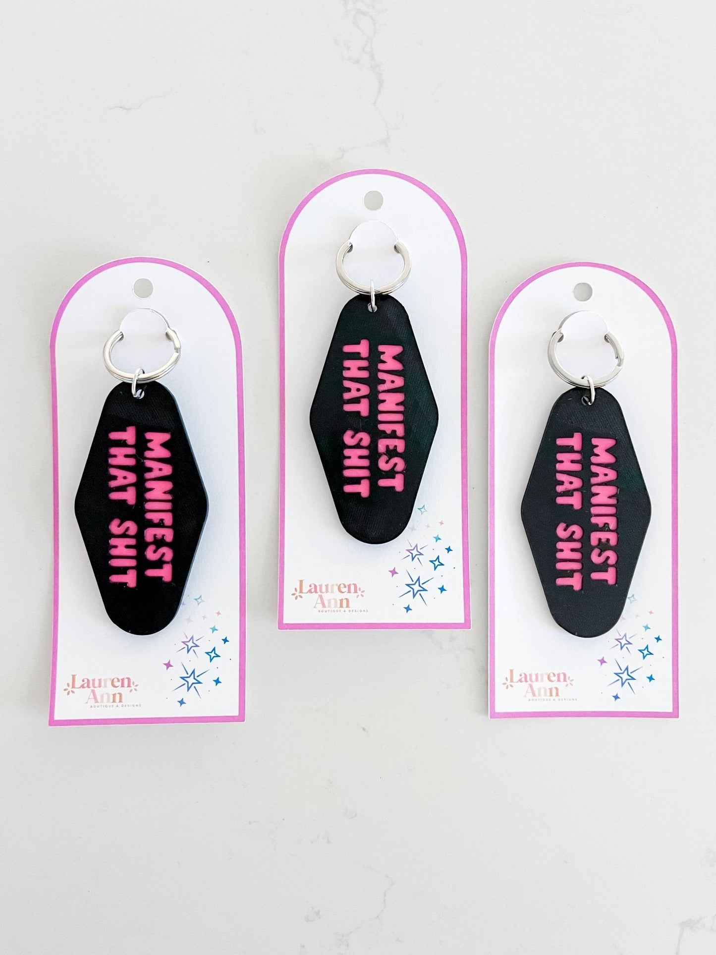 Manifest That Sh*t Keychain
