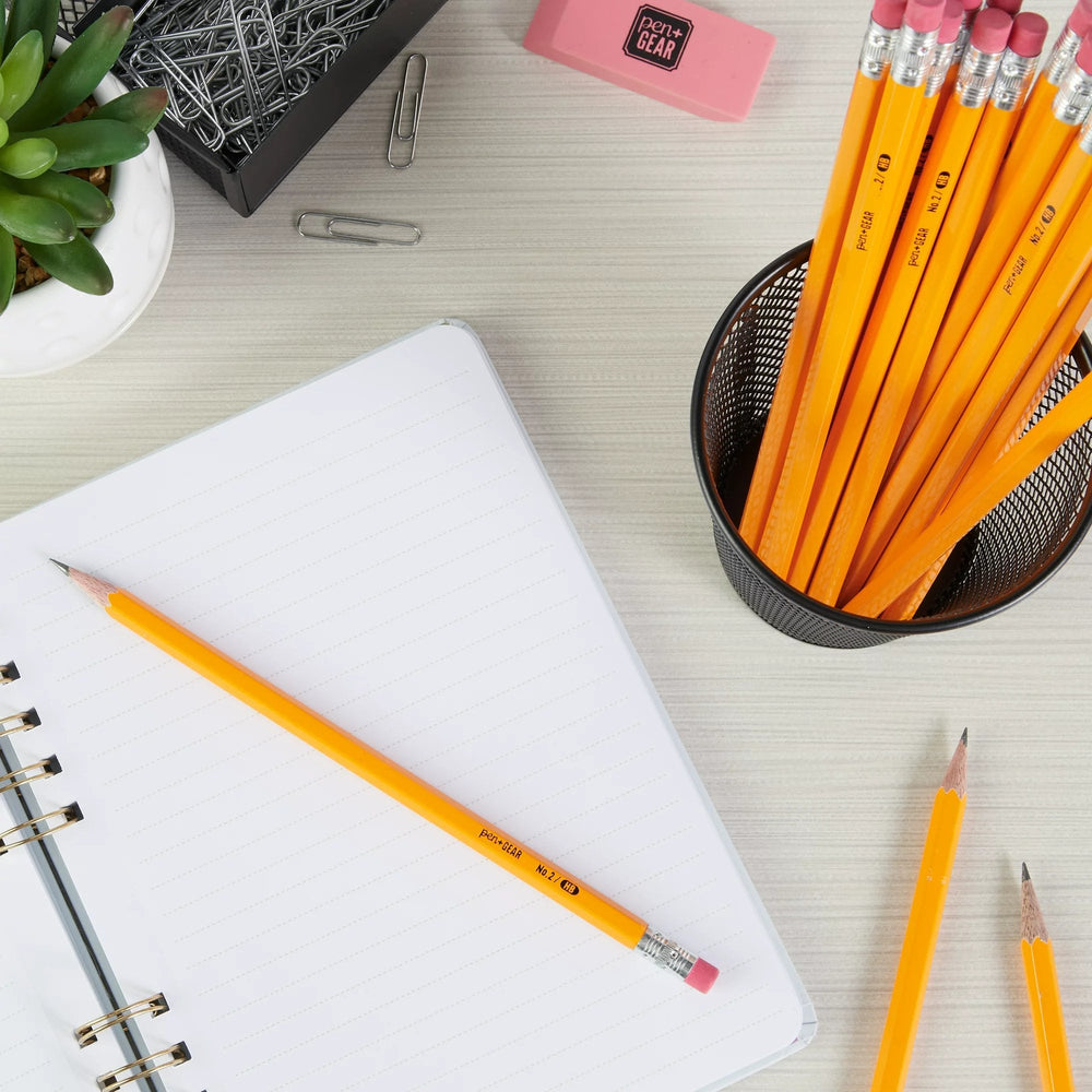 Pen+Gear nr. 2 træblyanter, 24 stk.