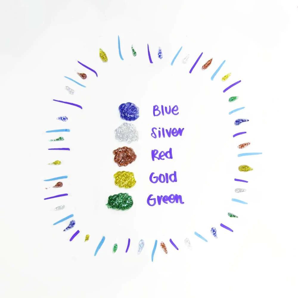 Classic Glitter Glue 20 mL (6/pack)