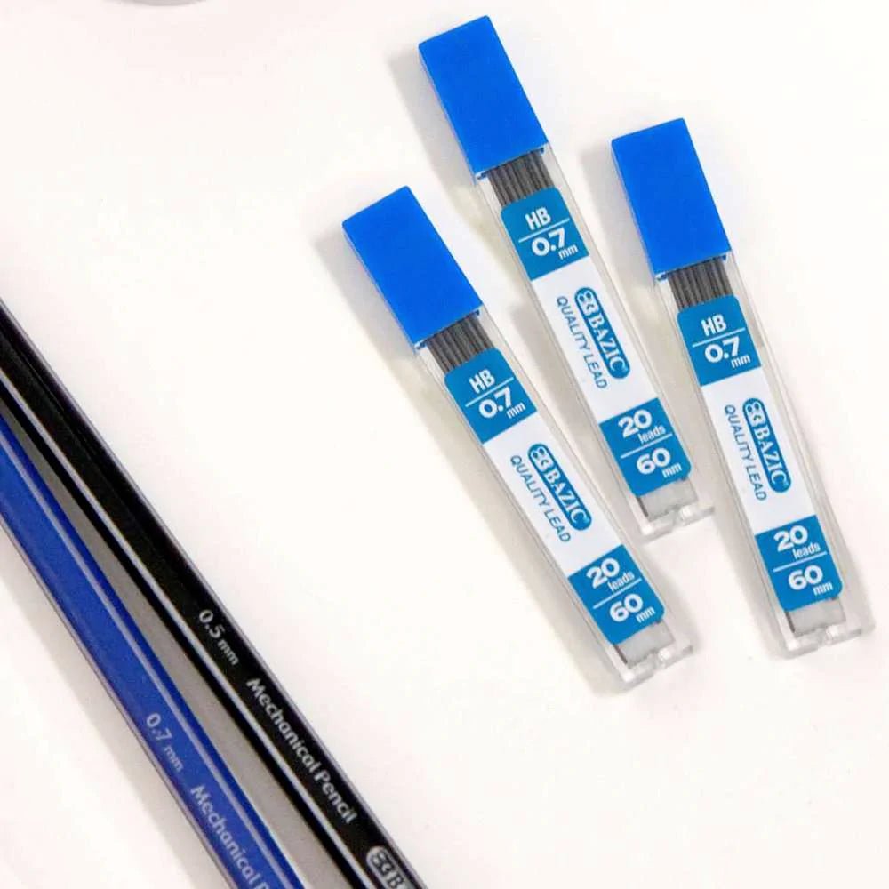 Stift til mekanisk blyant 0,7 mm 20 stk. (8 stk./pakke) 