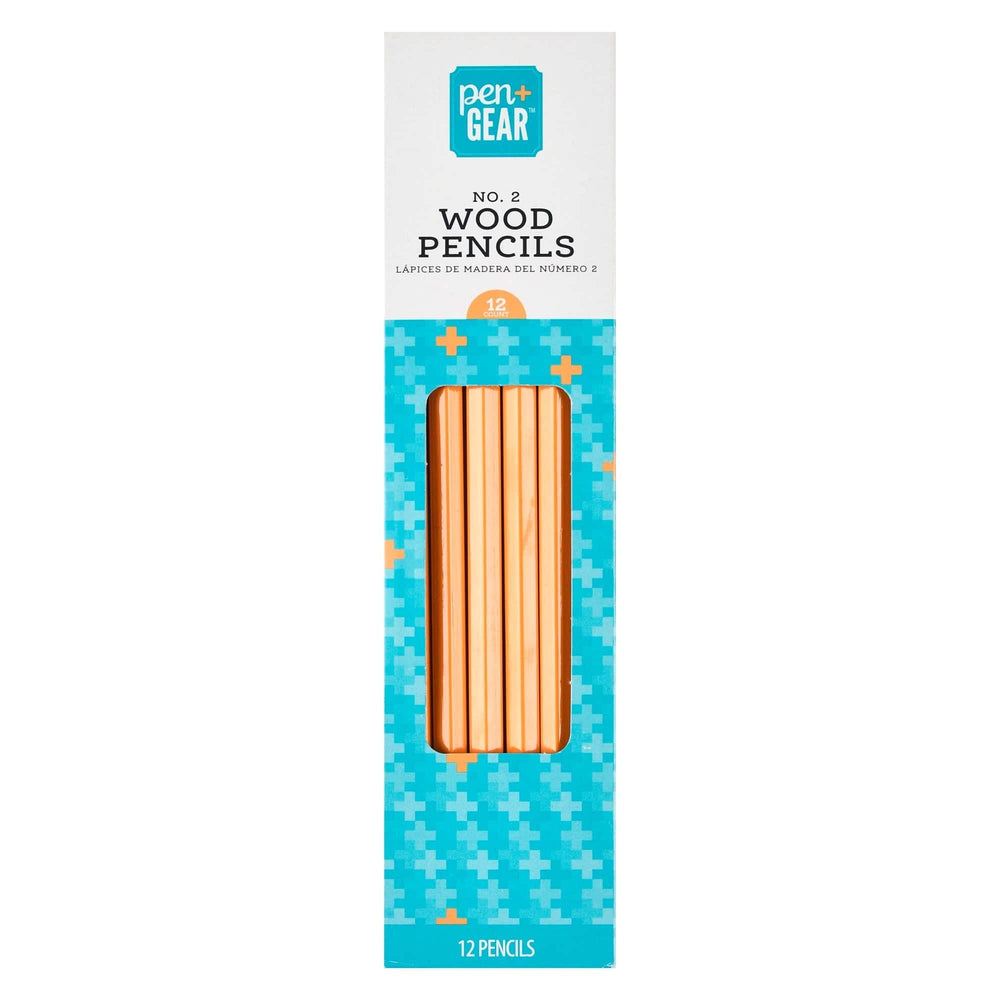 No. 2 Wood Pencils, 12 Count