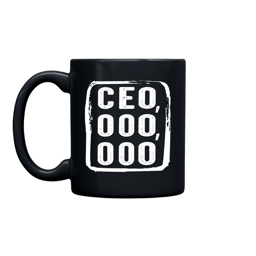 CEO,000,000 11oz Stylish Coffee Mug