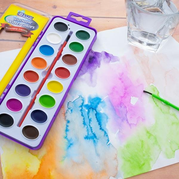 16 Ct. Semi Moist Watercolor w/ Brush