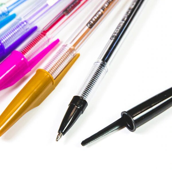 Pure Neon Color Stick Pen - 10 Pack