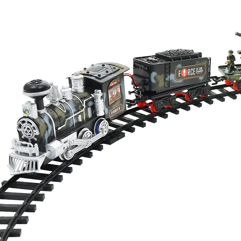 Electric Smoke Remote Control Train Toy Set