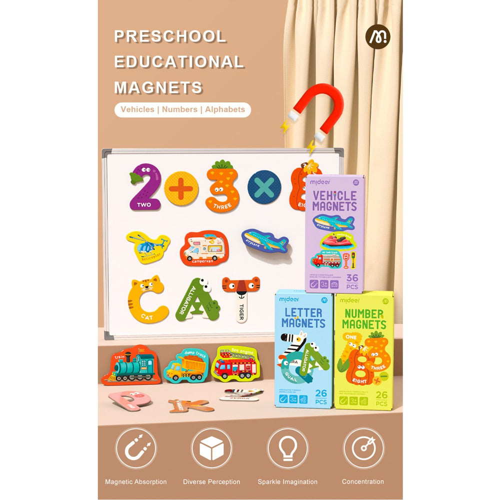 Number Magnets 26pcs