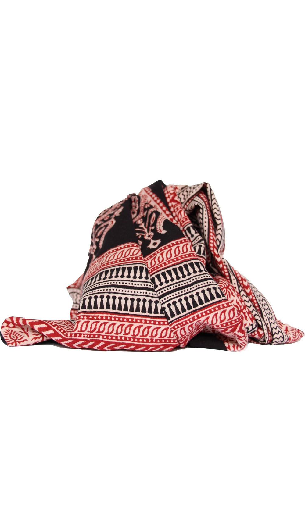 Paisely Design håndtrykt på bomuld