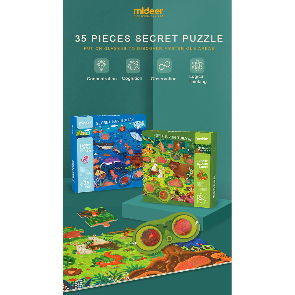 Secret Puzzle Forest 35pcs