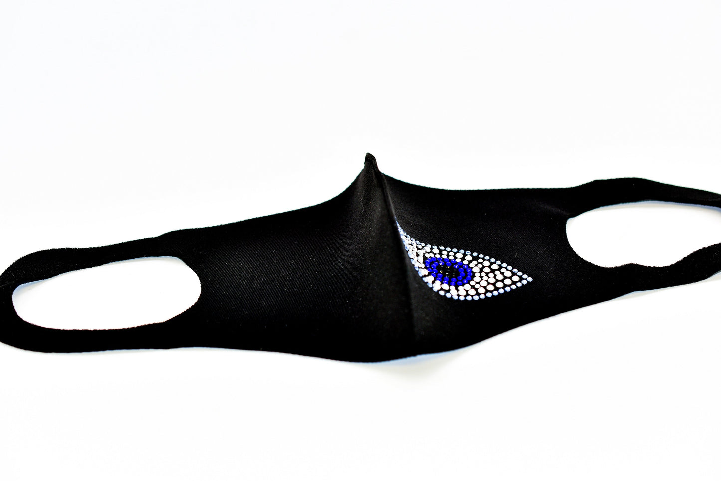 Evil Eye Crystal Fashion Mask