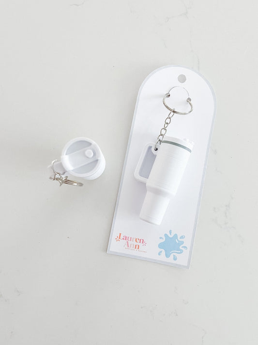 Stanley Tumbler Inspired Keychain